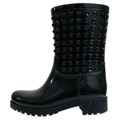 Valentino Rockstud Regenstiefel mit Nieten