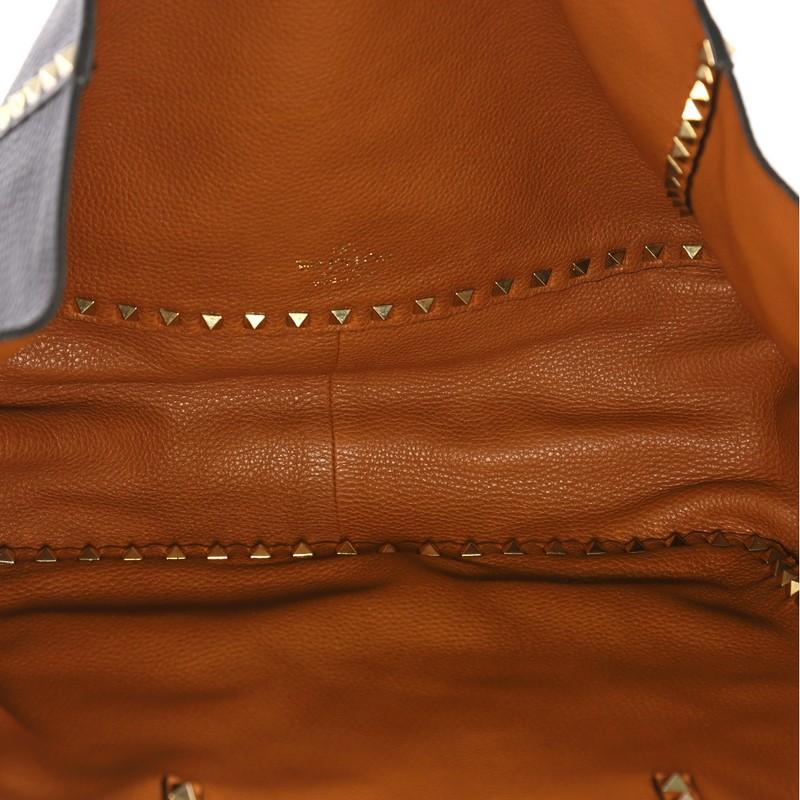 Valentino Rockstud Reversible Convertible Tote Leather Medium 5