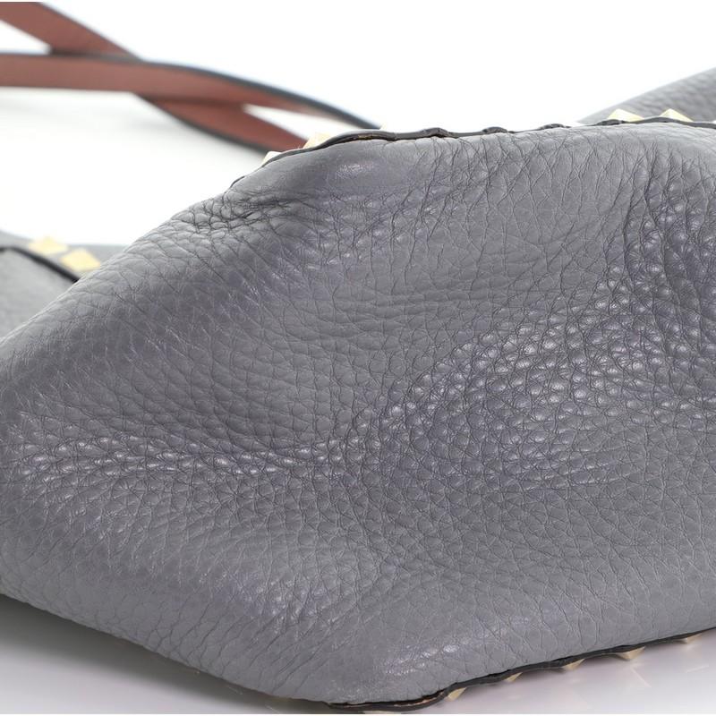 Valentino Rockstud Reversible Convertible Tote Leather Medium  2