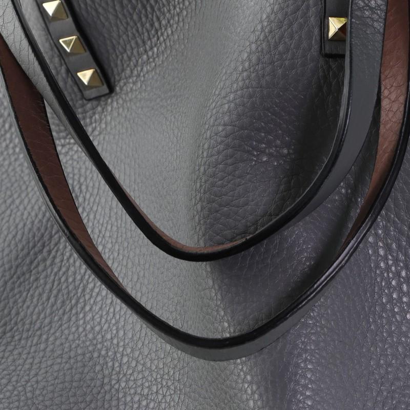 Valentino Rockstud Reversible Convertible Tote Leather Medium  3