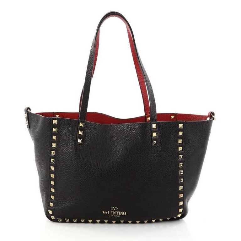 Valentino Rockstud Reversible Convertible Tote Leather Small at 1stDibs |  valentino reversible bag, valentino reversible tote bag, valentino rockstud  reversible tote