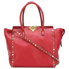 Red Valentino Small Rockstud Glam Lock Shoulder bag – Designer Revival