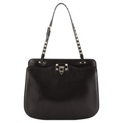 Valentino Rockstud Shoulder Bag Leather