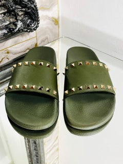 Valentino Rockstud Slides