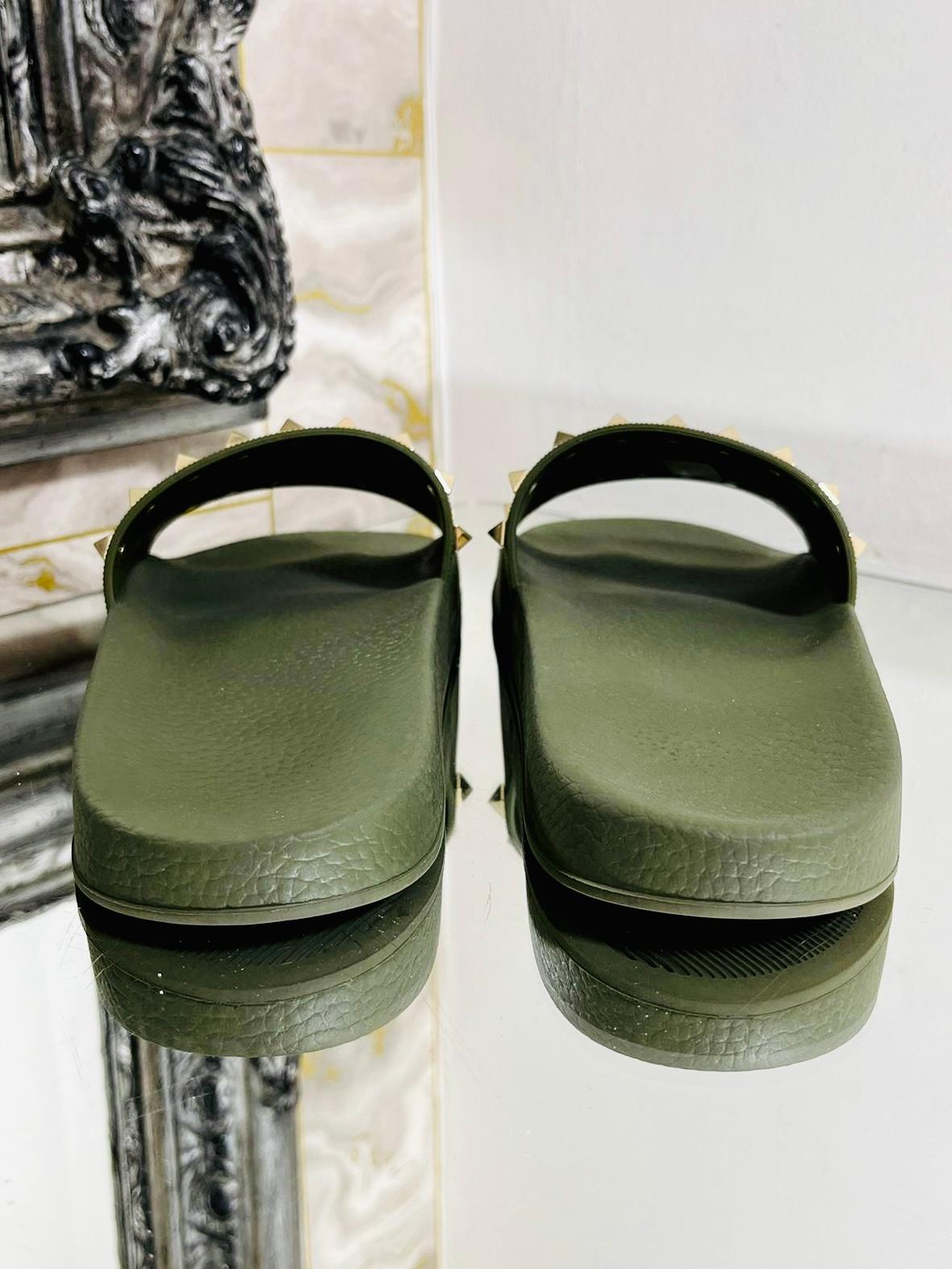 Valentino Rockstud Slides 1