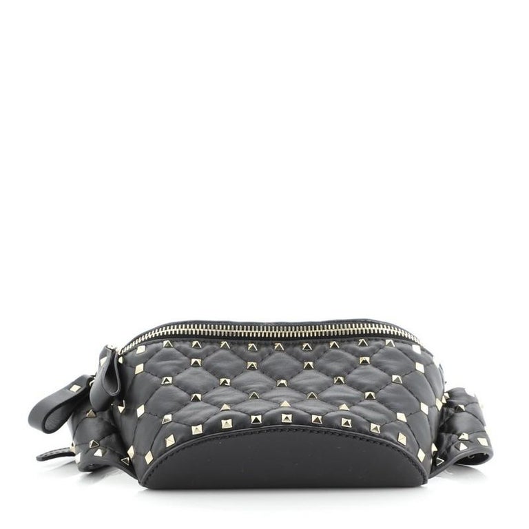 valentino rockstud spike belt bag