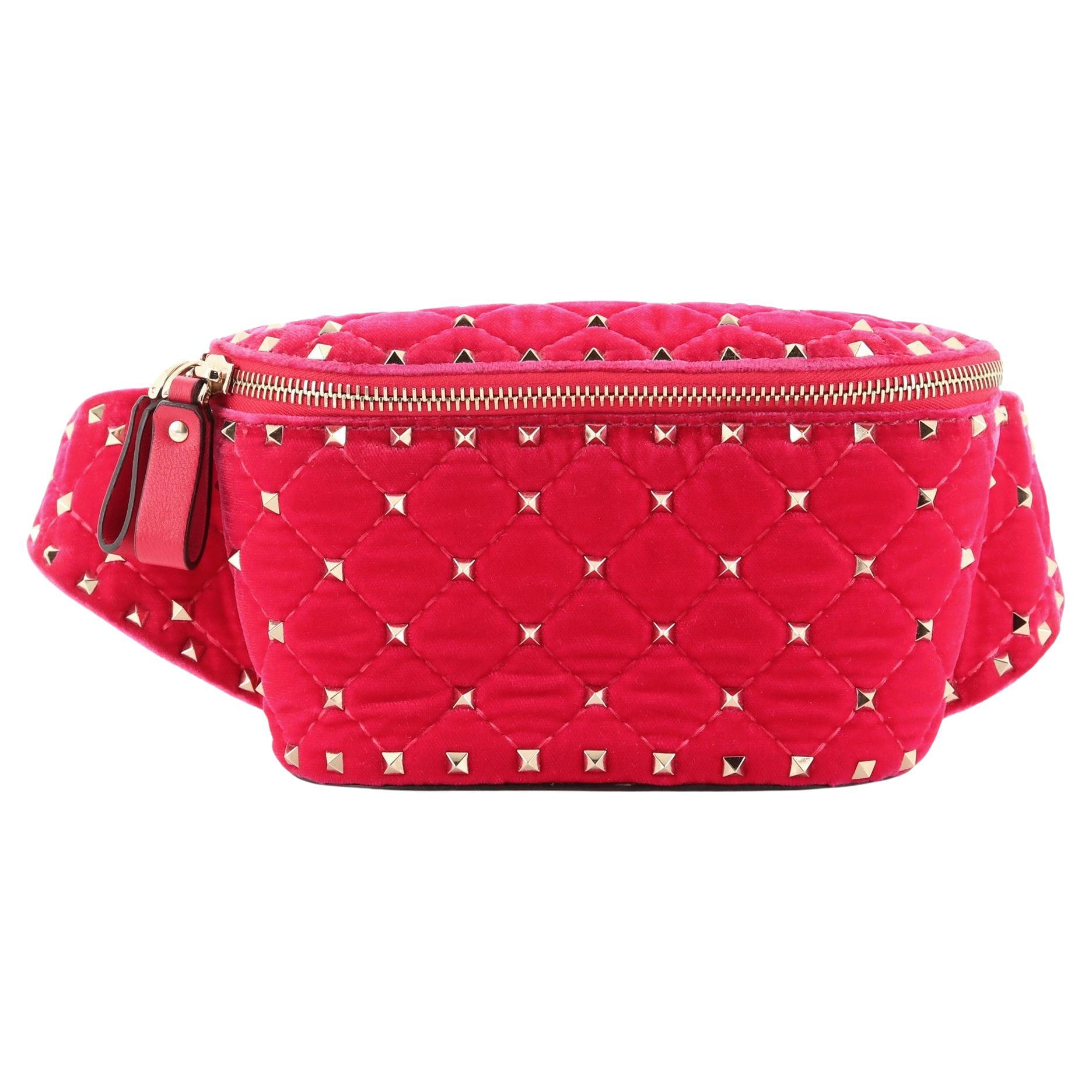 valentino rockstud belt bag sale