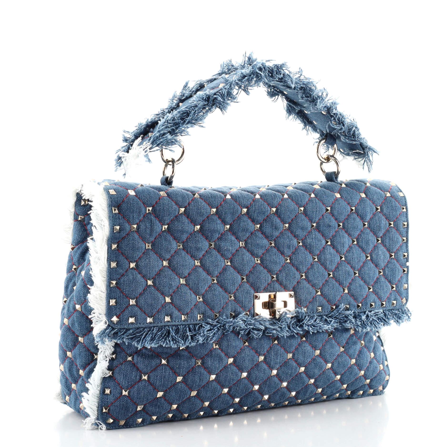 Valentino denim handbags best sale