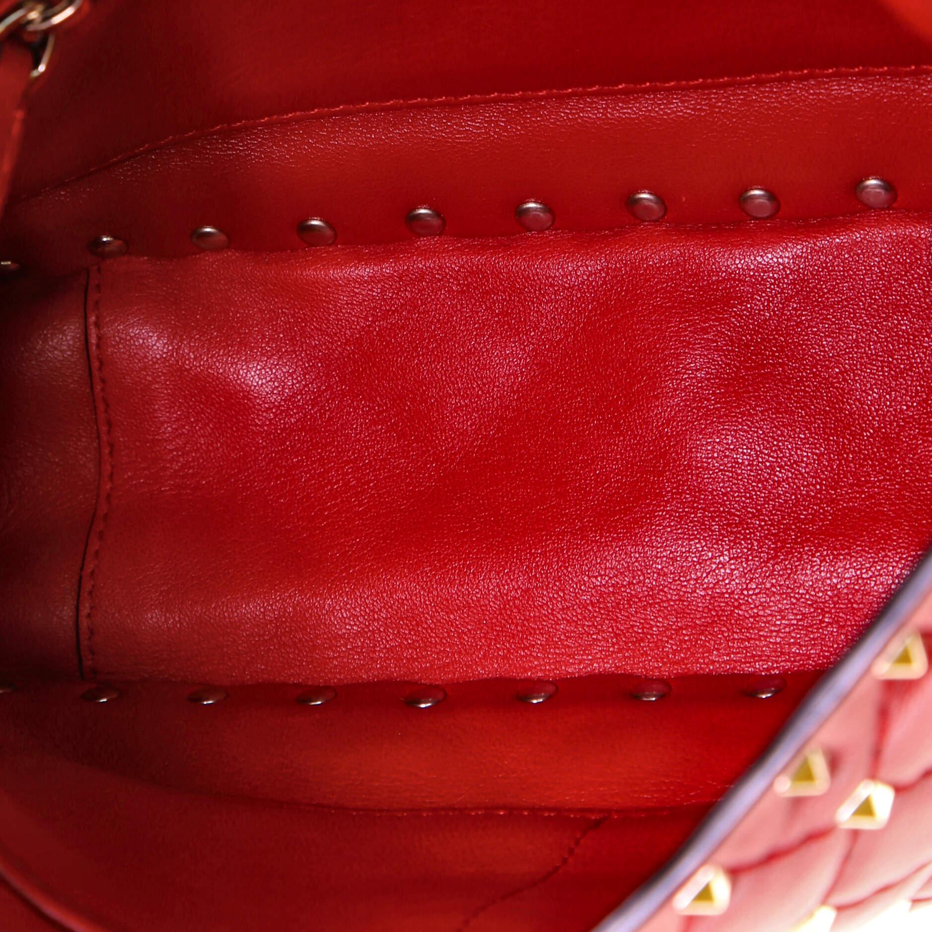 Valentino Rockstud Spike Flap Bag Quilted Leather Medium 1