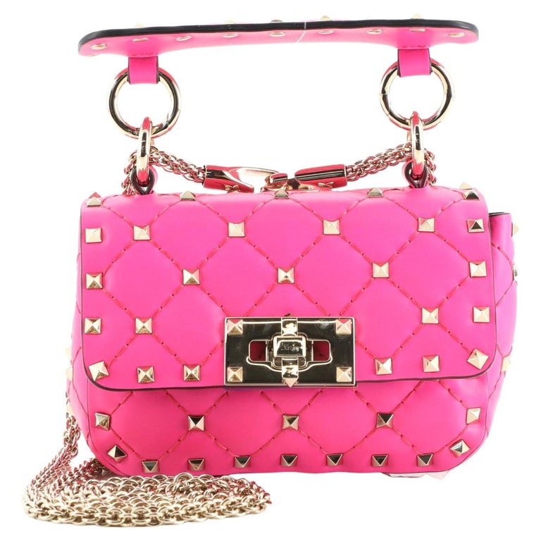Valentino Rockstud Spike Backpack Quilted Leather Mini at 1stDibs