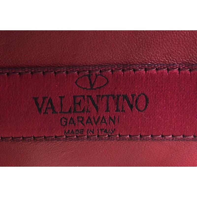 Valentino Rockstud Spike Flap Bag Quilted PVC Medium 2