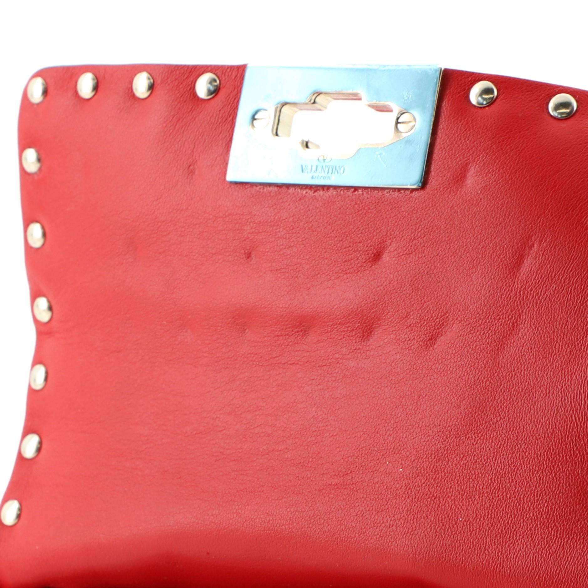 Valentino Rockstud Spike Turnlock Belt Bag Quilted Leather 1