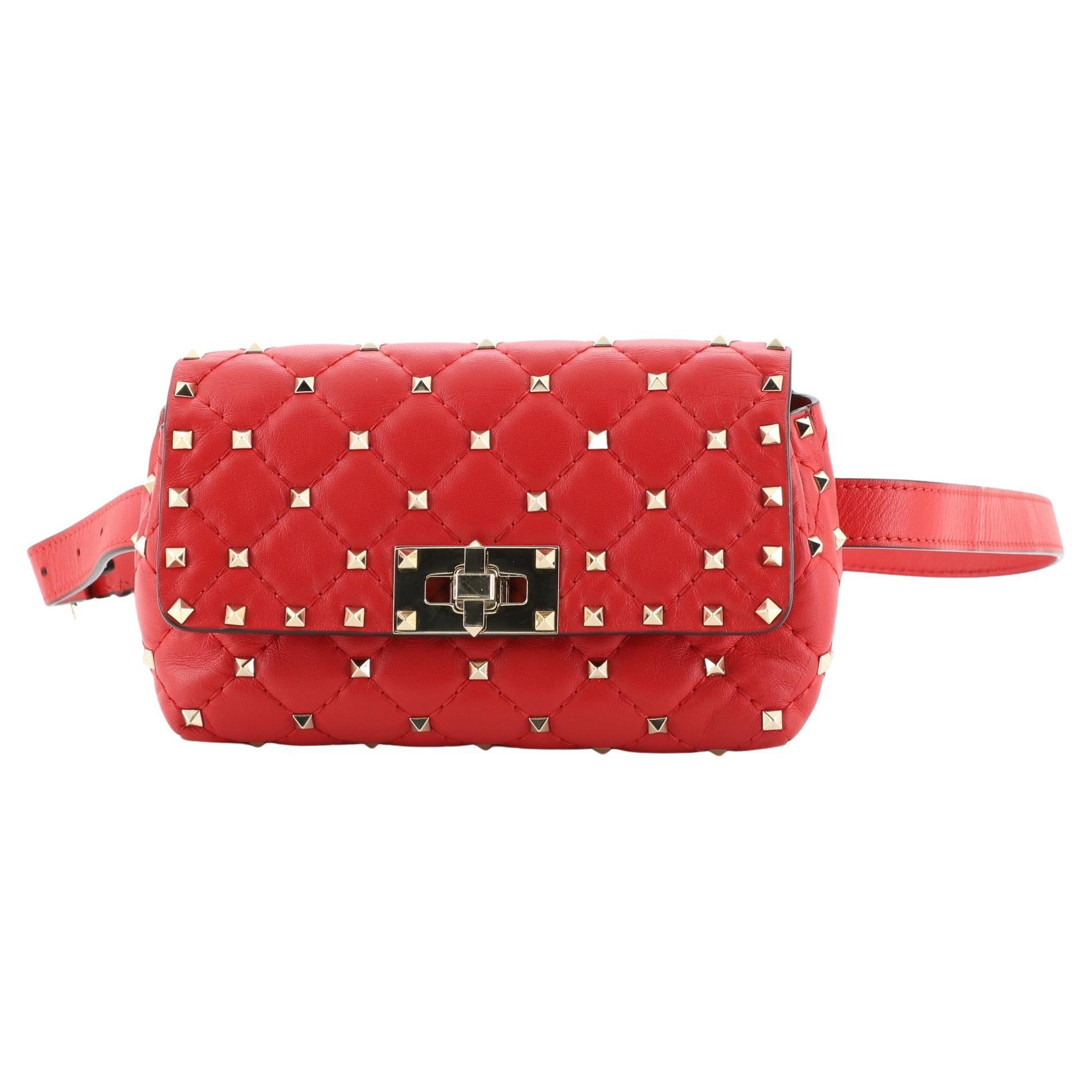 valentino rockstud belt bag sale