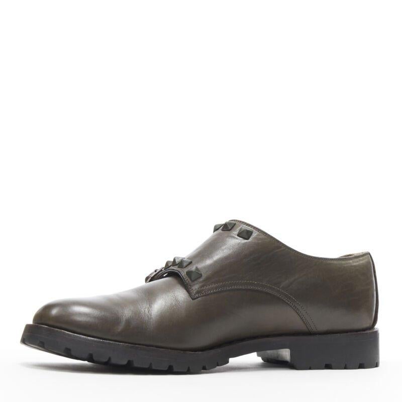 VALENTINO - Mocassins à crampons Rockstud avec double boucle et boucle moine - EU42 Pour femmes en vente