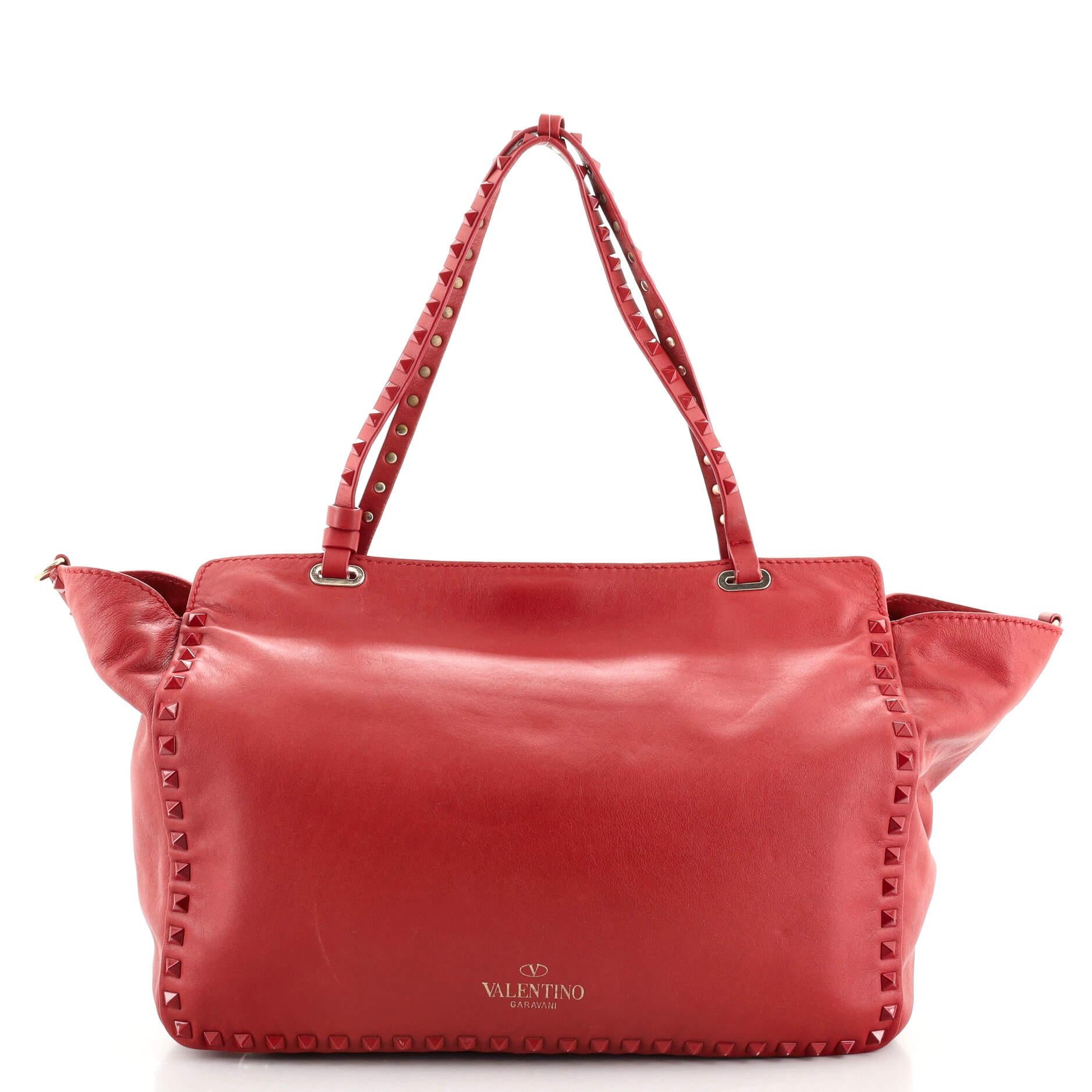 Valentino Rockstud Tote in pelle con borchie Medium In condizioni buone a NY, NY