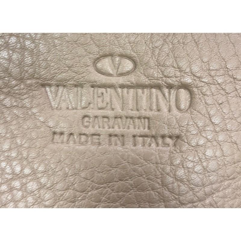 Valentino Rockstud Tote Pebbled Leather Small 1