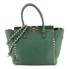 Valentino Rockstud Tote Rigid Leather Medium