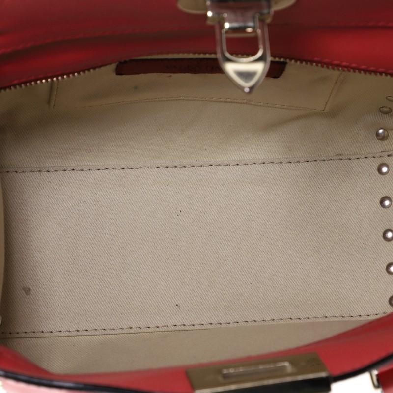 Valentino Rockstud Tote Rigid Leather Mini In Good Condition In NY, NY