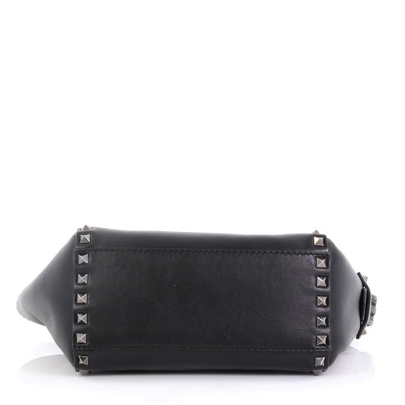 Women's or Men's Valentino Rockstud Tote Rigid Leather Mini