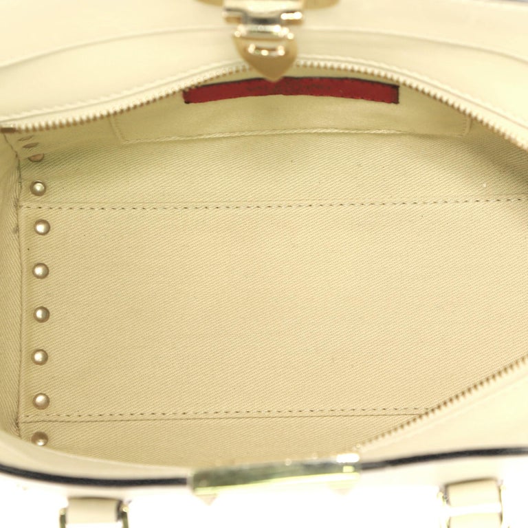 Valentino Rockstud Tote Rigid Leather Mini at 1stDibs