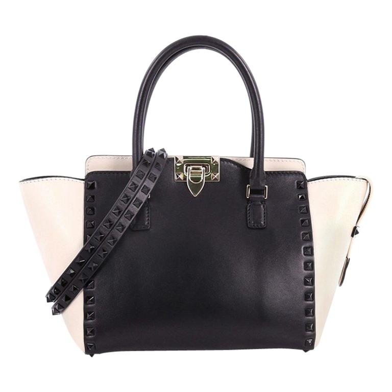 Valentino Rockstud Tote Rigid Leather Mini