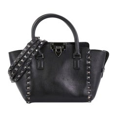 Valentino Rockstud Tote Rigid Leather Mini