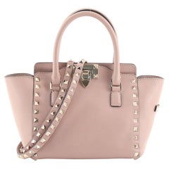 Valentino Rockstud Tote Rigid Leather Mini