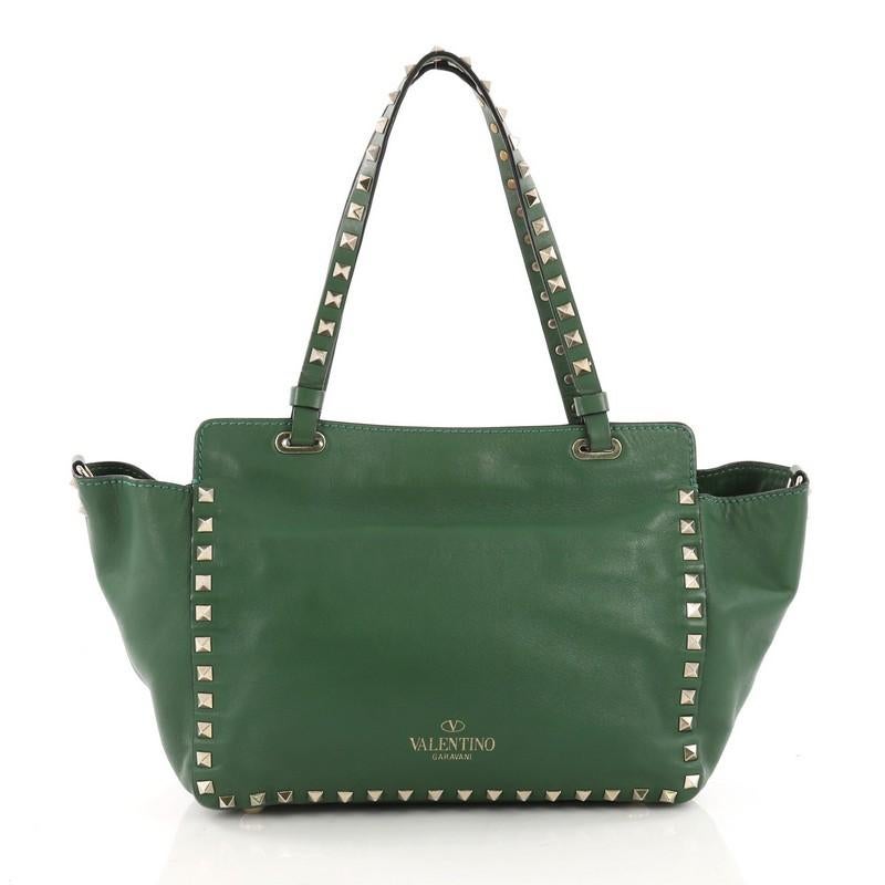 Valentino Rockstud Tote Soft Leather In Good Condition In NY, NY