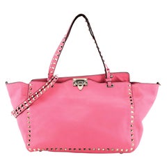 Valentino Rockstud Tote Soft Leather Medium Valentino Rockstud Tote Soft Leather Medium