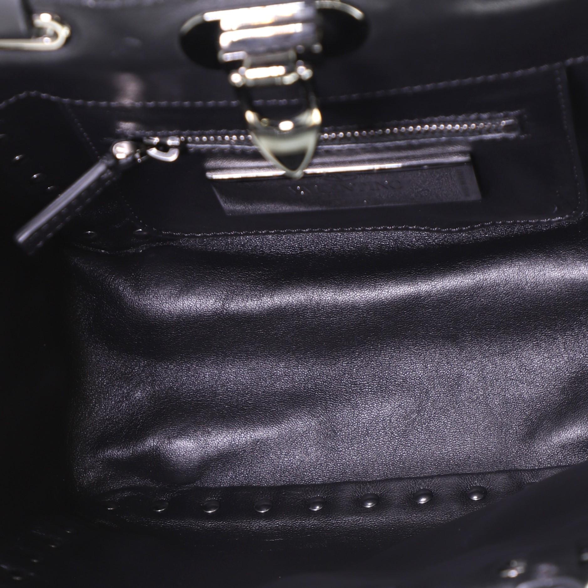 Women's or Men's Valentino Rockstud Tote Soft Leather Mini