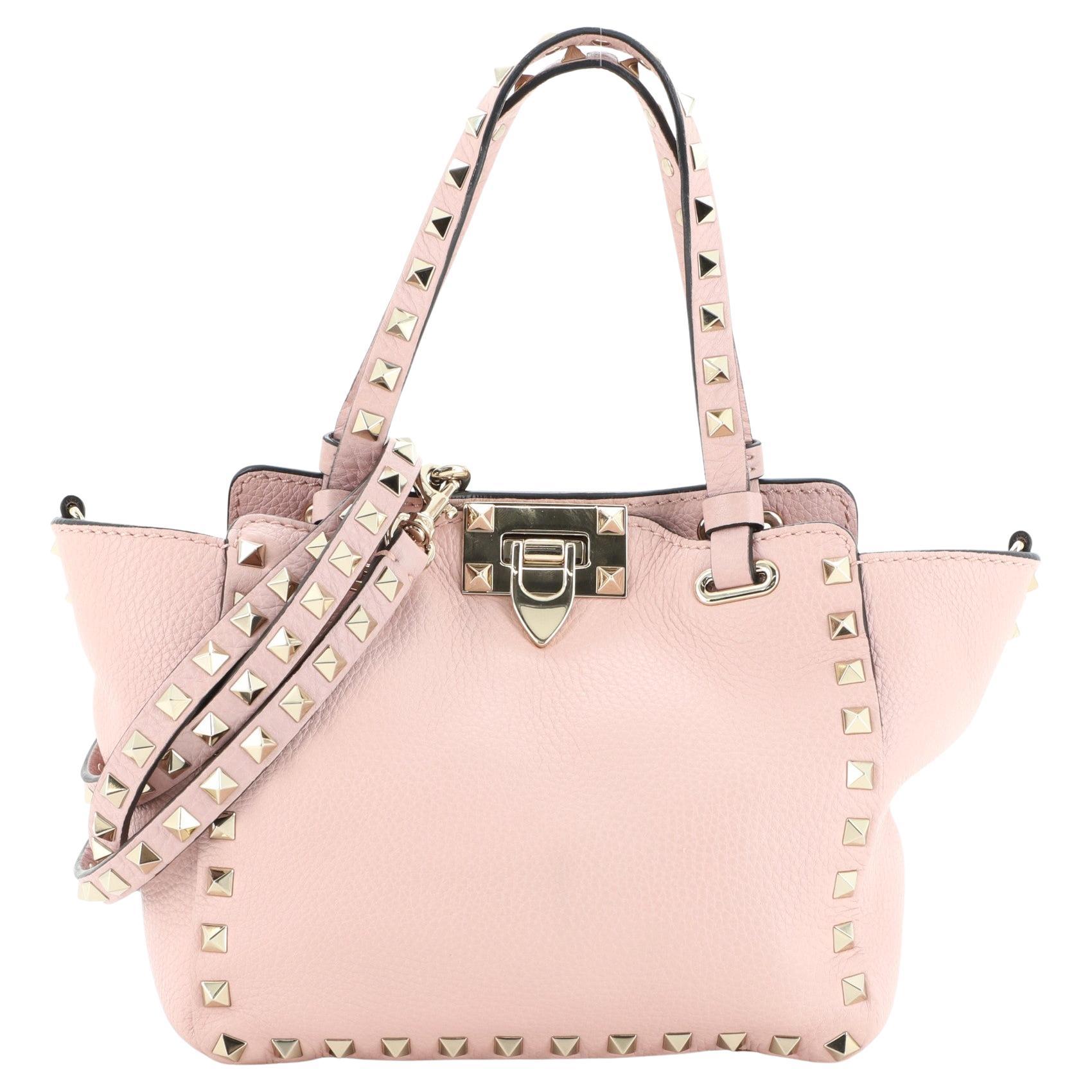 Valentino Rockstud Tote Soft Leather Small at 1stDibs