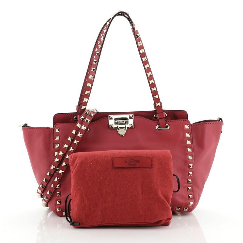 valentino tote bag red