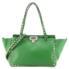 Valentino Rockstud Tote Soft Leather Small