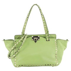 Valentino Rockstud Tote Soft Leather Small