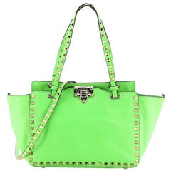 Valentino Rockstud Tote Soft Leather Small