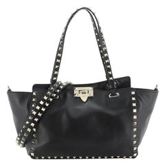 Valentino Rockstud Tote Soft Leather Small Valentino Rockstud Tote Soft Leather Small