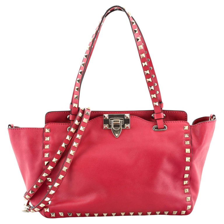 Valentino Rockstud Tote Soft Leather Small at 1stDibs