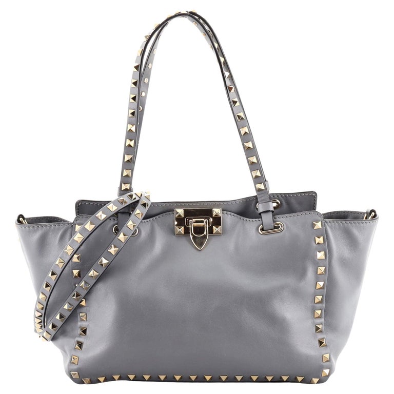 Valentino Rockstud Tote Soft Leather Small For Sale at 1stDibs