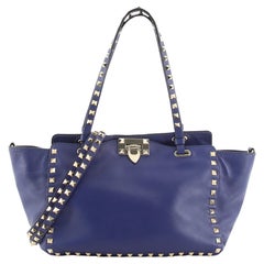 Valentino Rockstud Tote Soft Leather Small