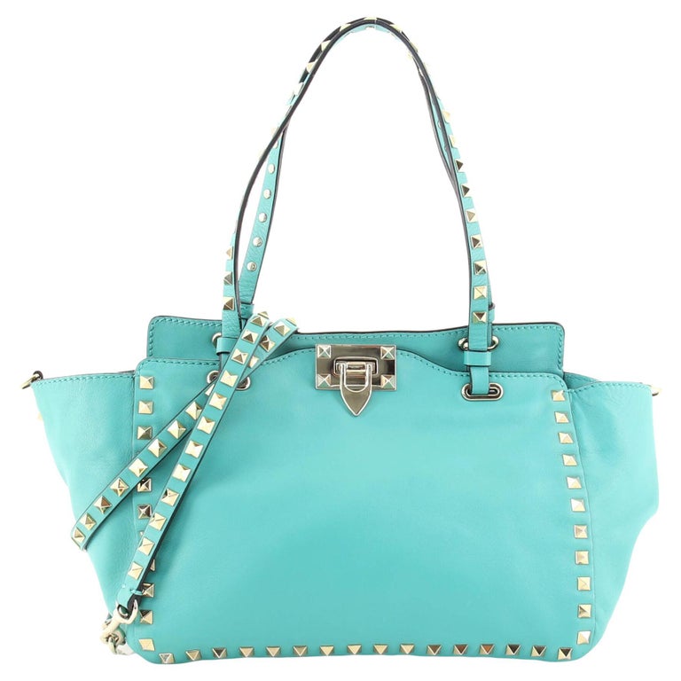 Valentino Rockstud Tote Soft Leather Small For Sale at 1stDibs
