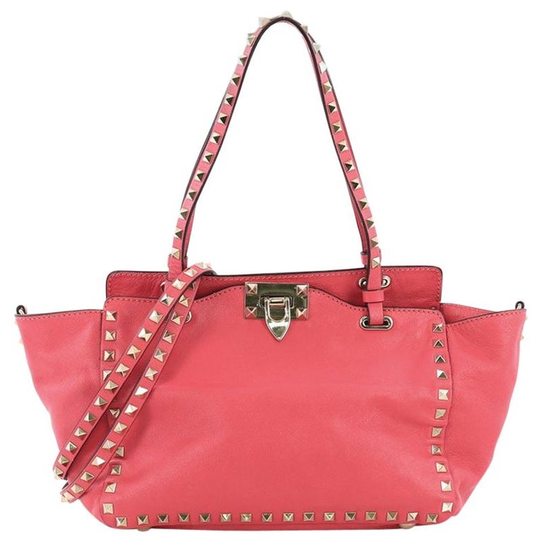 Valentino Rockstud Tote Soft Leather Small at 1stDibs
