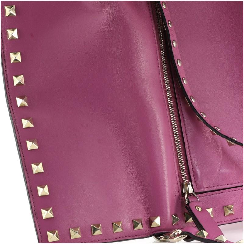 Valentino Rockstud Trifold Travel Wallet Leather 2