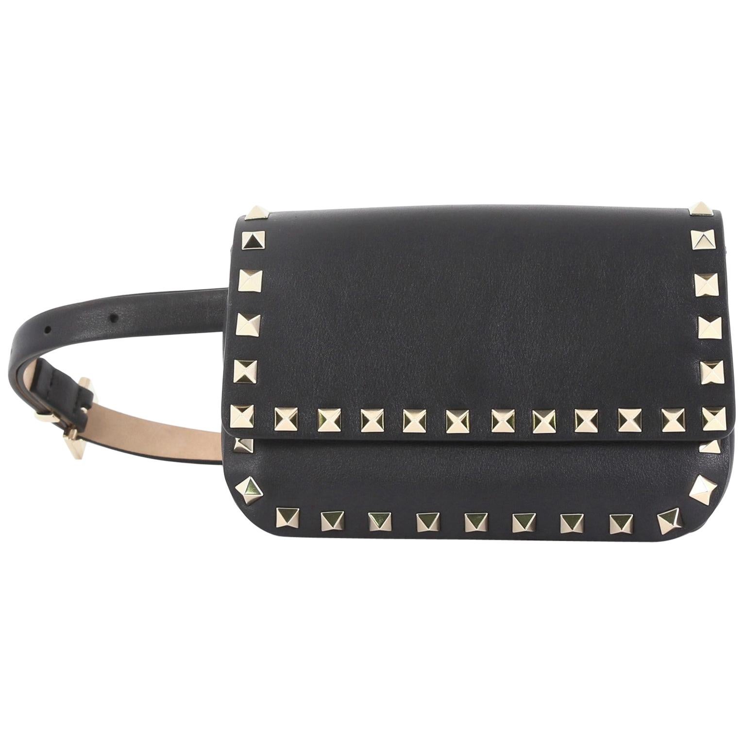 Valentino Waist Bag Leather at 1stDibs | valentino bag rockstud, valentino rockstud bag, valentino rockstud fanny pack