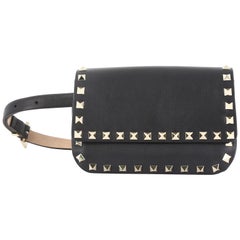 Valentino Rockstud Waist Bag Leather