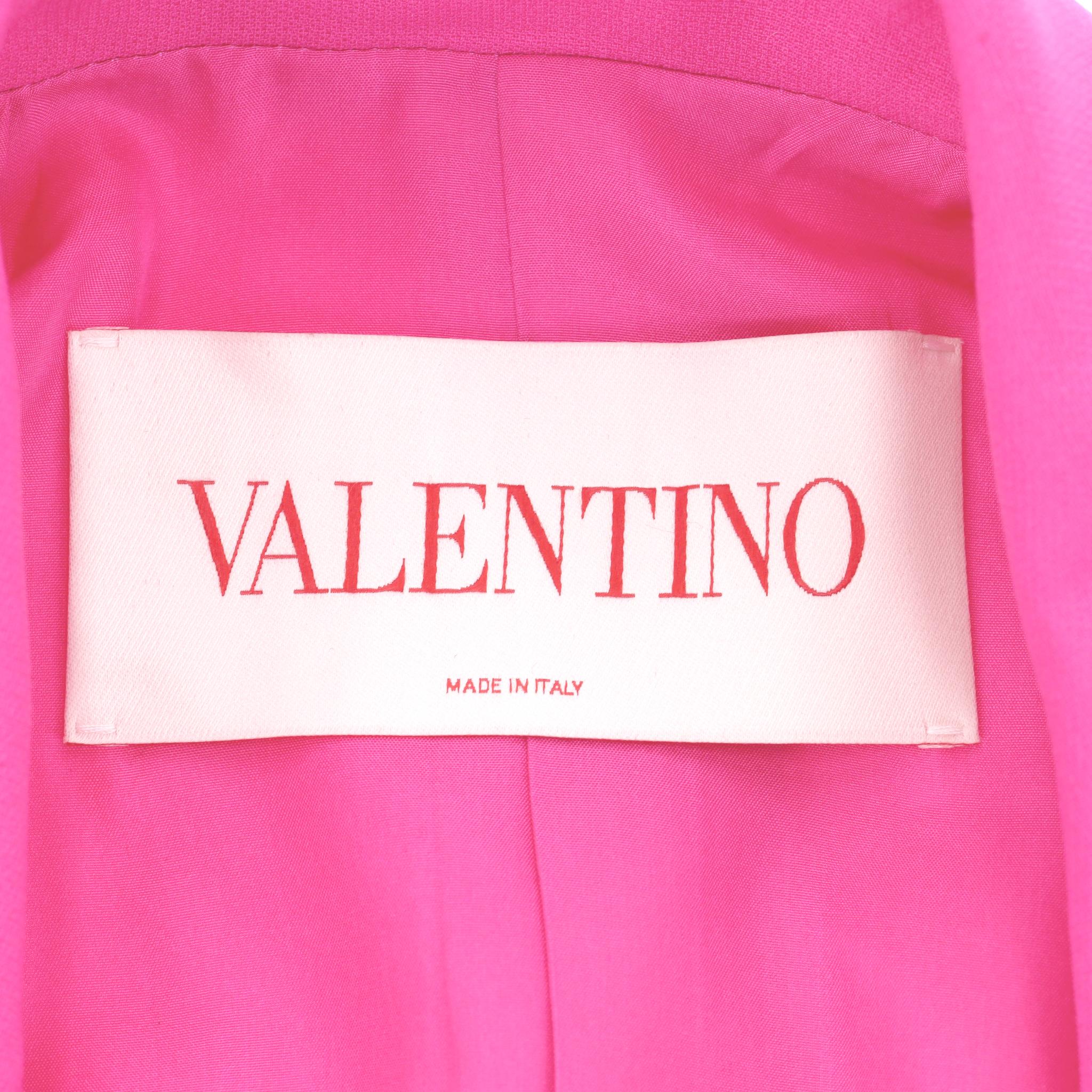 Valentino Rockstud - Completo giacca e pantaloni in lana e misto seta in vendita 6