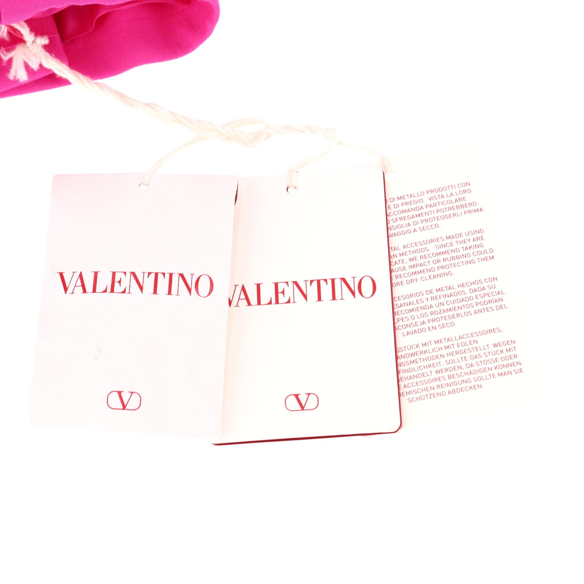 Valentino Rockstud - Completo giacca e pantaloni in lana e misto seta in vendita 4
