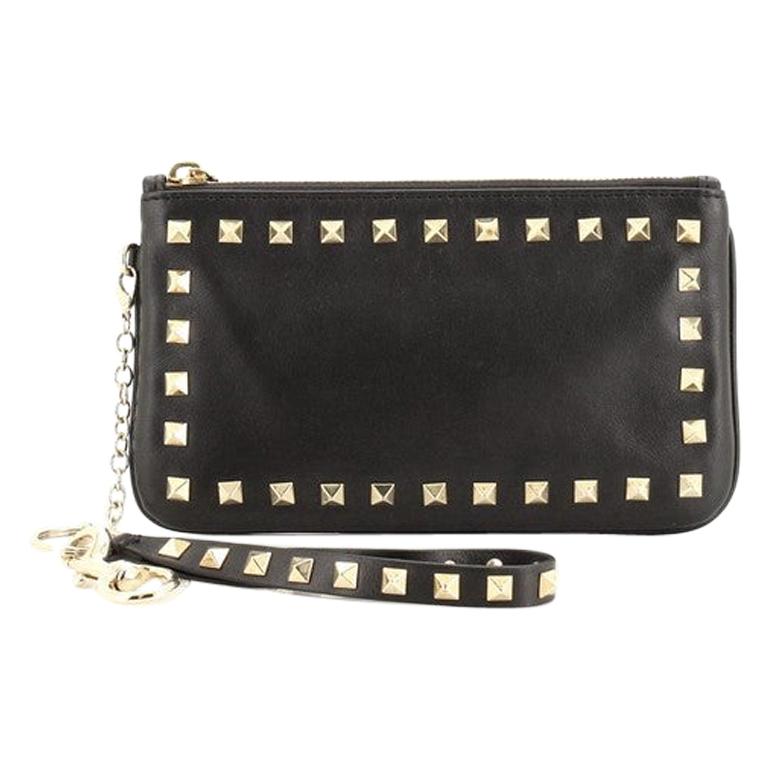 valentino rockstud wristlet