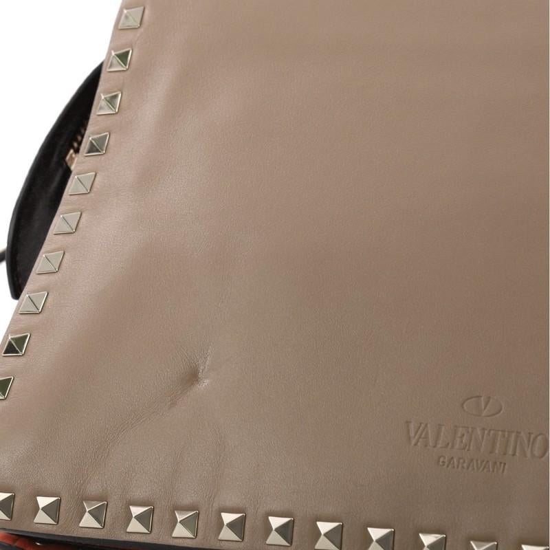 Valentino Rockstud Wristlet Clutch Leather Medium 4