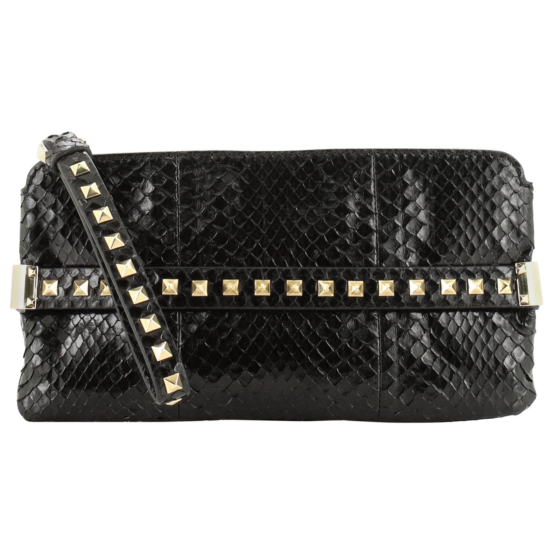 valentino rockstud wristlet