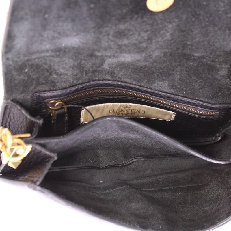  Valentino Rolling Rockstud Chain Shoulder Bag Tribal Embellished Leather Small 1